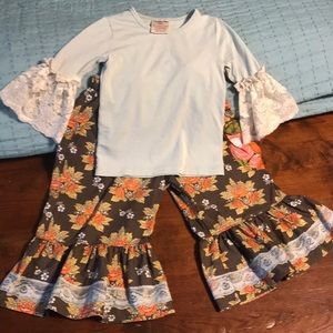 Matilda Jane 18mo ruffles & lace set